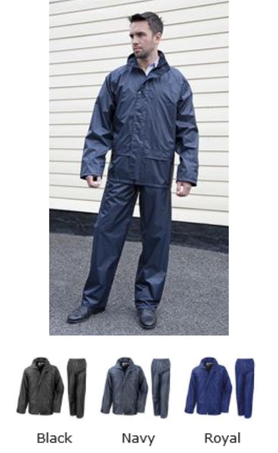 Result RS225M Unisex Core Rain Suit  Result RS225M Unisex Core Rain Suit
